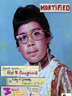 poster for February 14 2014 Mortified Show