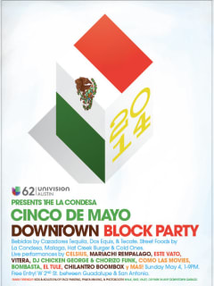 poster for La Condesa 2014 Cinco de Mayo block party