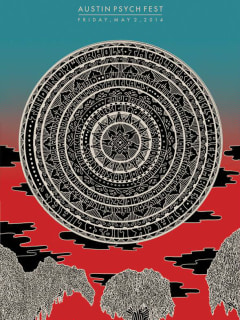 poster for 2014 Austin Psych Fest