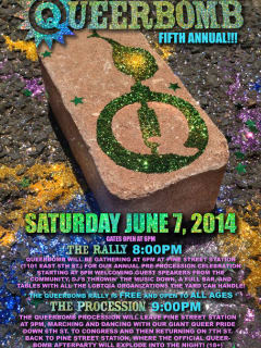 poster for 2014 Queerbomb