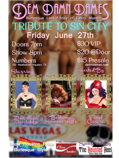 Dem Damn Dames presents "Tribute to Sin City"