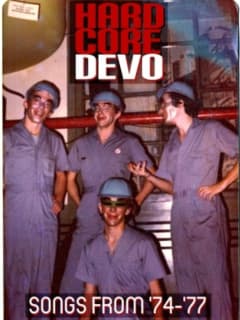 poster for Devo at ACL Live playing Hardcore