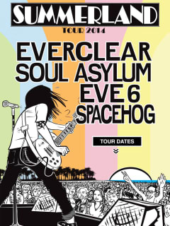 poster for 2014 Summerland Tour at acl live