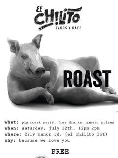 El Chilito Pig roast 2014