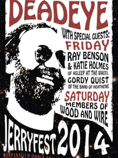 poster fourth annual Jerry Garcia Fest at Threadgills with DeadEye