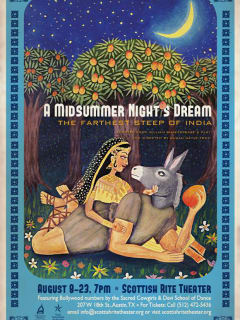 poster A Midsummer Night's Dream at Scottish Rite Theater