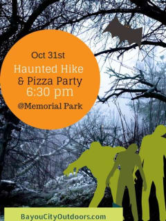 Eighth Annual Bayou City Outdoors Haunted Hike and Pizza Party