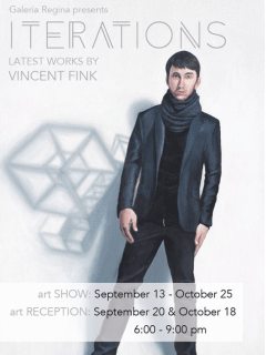 Galeria Regina opening reception: Iterations by Vincent Fink