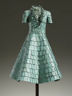 dress sculpture by John Petrey at Russell Collection