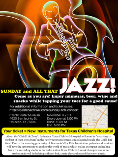 A Concert benfiting Texas Children's Hospital: "Sunday and all that Jazz"