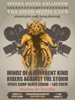 Austin Free Week_The Good Music Club_Mindz of a Different Kind_poster CROPPED_2015