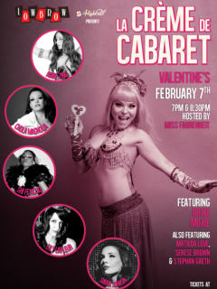 Lowbrow at The Highball_La Creme de Cabaret_Valentine's Day_2015