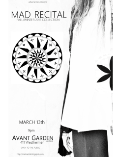Mad Recital Fall/Winter 2015 Fashion Show