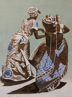 Redbud Gallery opening reception: Maame by John Biggers
