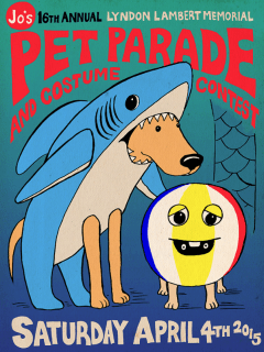 Jo's Coffee Pet Parade_poster CROPPED_2015