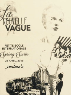 Petite Ecole Internationale_La Nouvelle Vague_fundraiser_April 2015