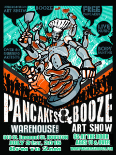 Pancakes & Booze Art Show