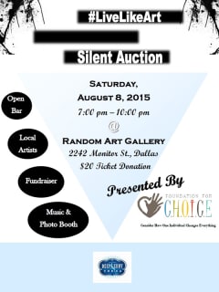 LiveLikeArt Fundraiser & Silent Auction