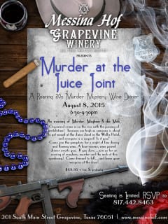 Murder at the Juice Joint - A Roaring 20s Murder Mystery Wine Dinner