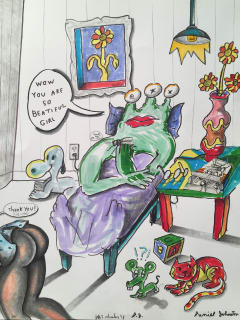 Daniel Johnston and Jeff F. Wheeler: On Their Way to Heaven or Hell