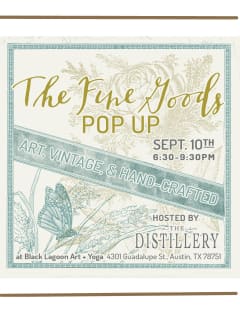 The Distillery presents The Fine Goods Pop-Up Shop
