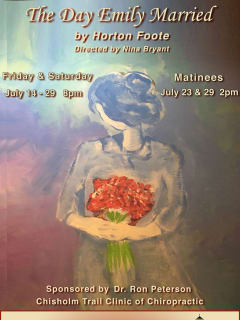 Gaslight Baker Theatre presents <i>The Day Emily Married</i> by Horton Foote