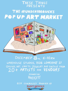 The #under100bucks Pop Up Art Market