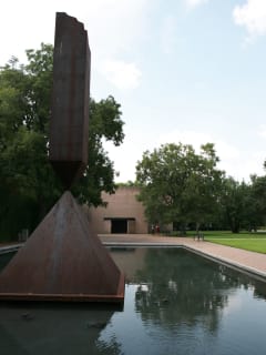 Places-Unique-Rothko Chapel-sculpture-exterior-1