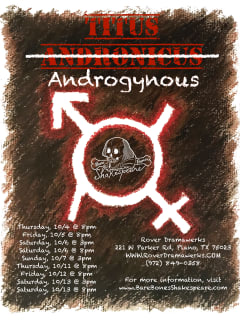 Bare Bones Shakespeare presents Titus Androgynous