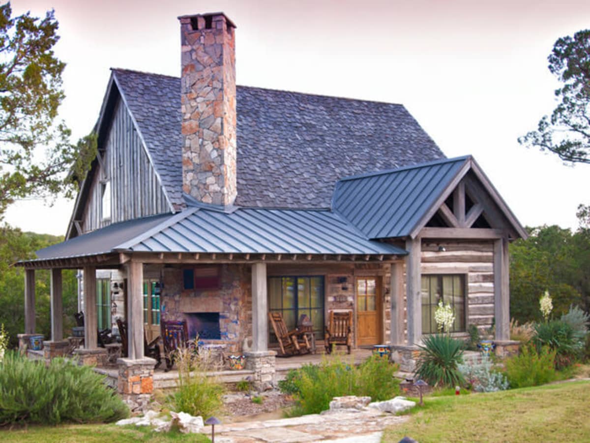 9 Design Tips To Add Rustic Charm Your Home Culturemap Austin Houzz Rustic Texas Cabin