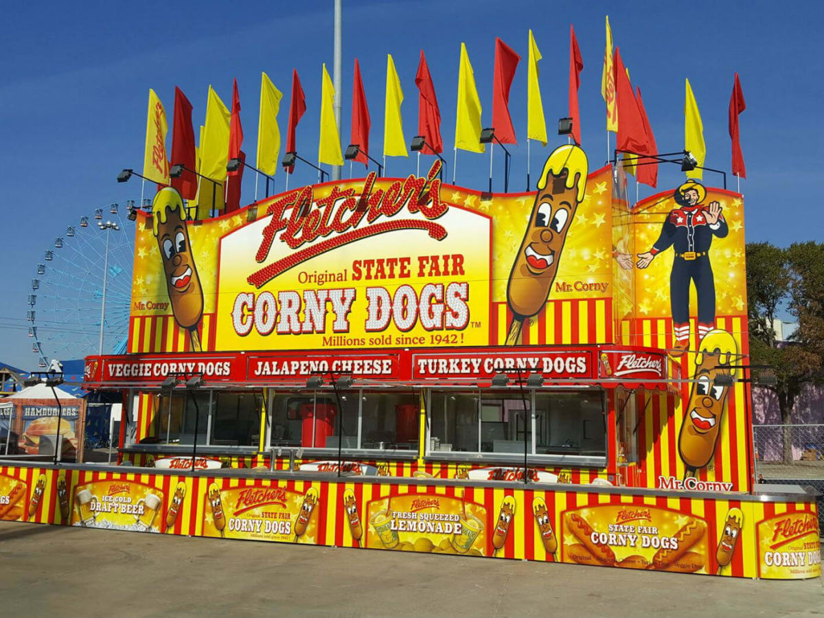 Fletcher's Corny Dogs unveils retro concession at 2016 State Fair