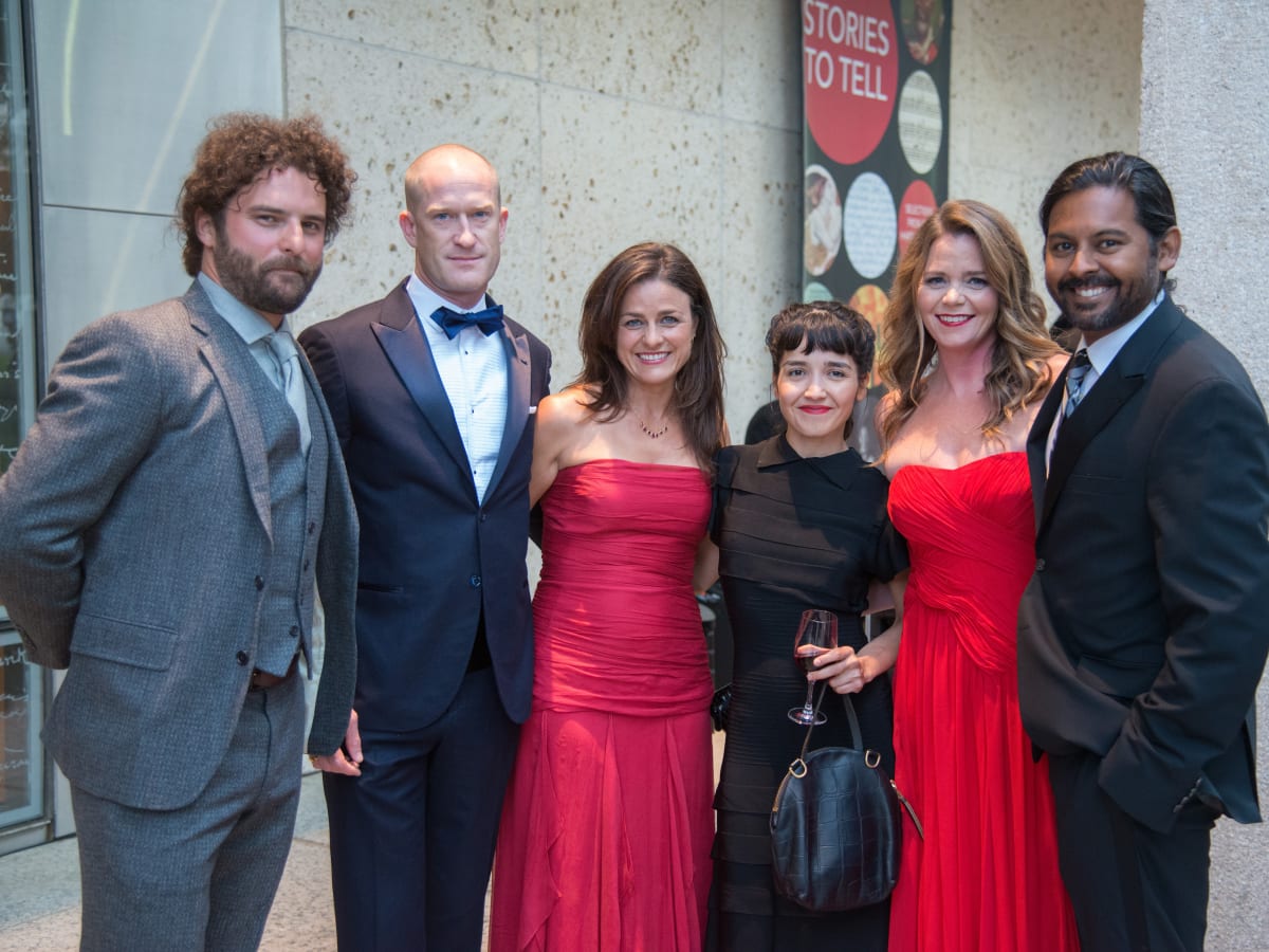 Ransom Center World of Wonders Gala 2017 Luke Borders Justin Halloran Samantha Halloran Amanda Rivera Taylor Bose Shawn Bose