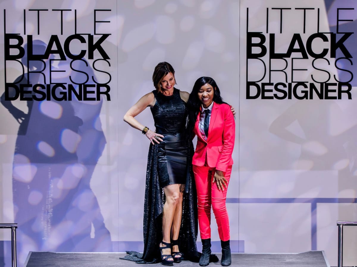 Dominique Sachse Florescu, Dika Obiaju at Little Black Dress Designer
