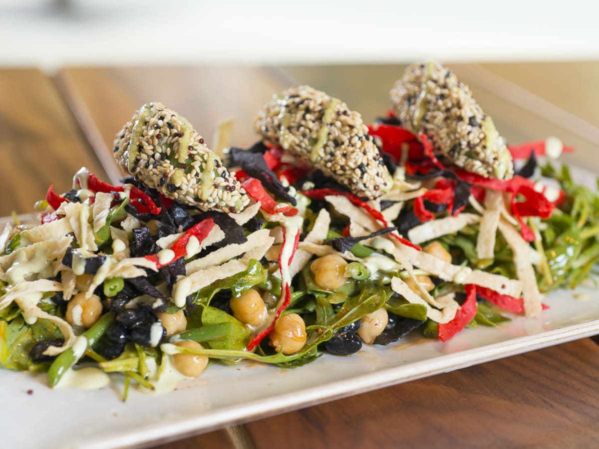 Liberty Tavern Austin bar salad 2015
