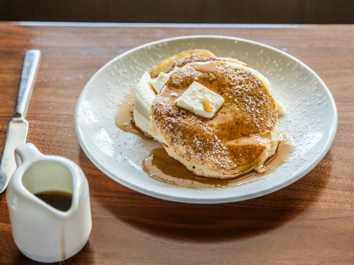 Goodall's Kitchen & Bar Austin restaurant Hotel Ella pancakes 2015
