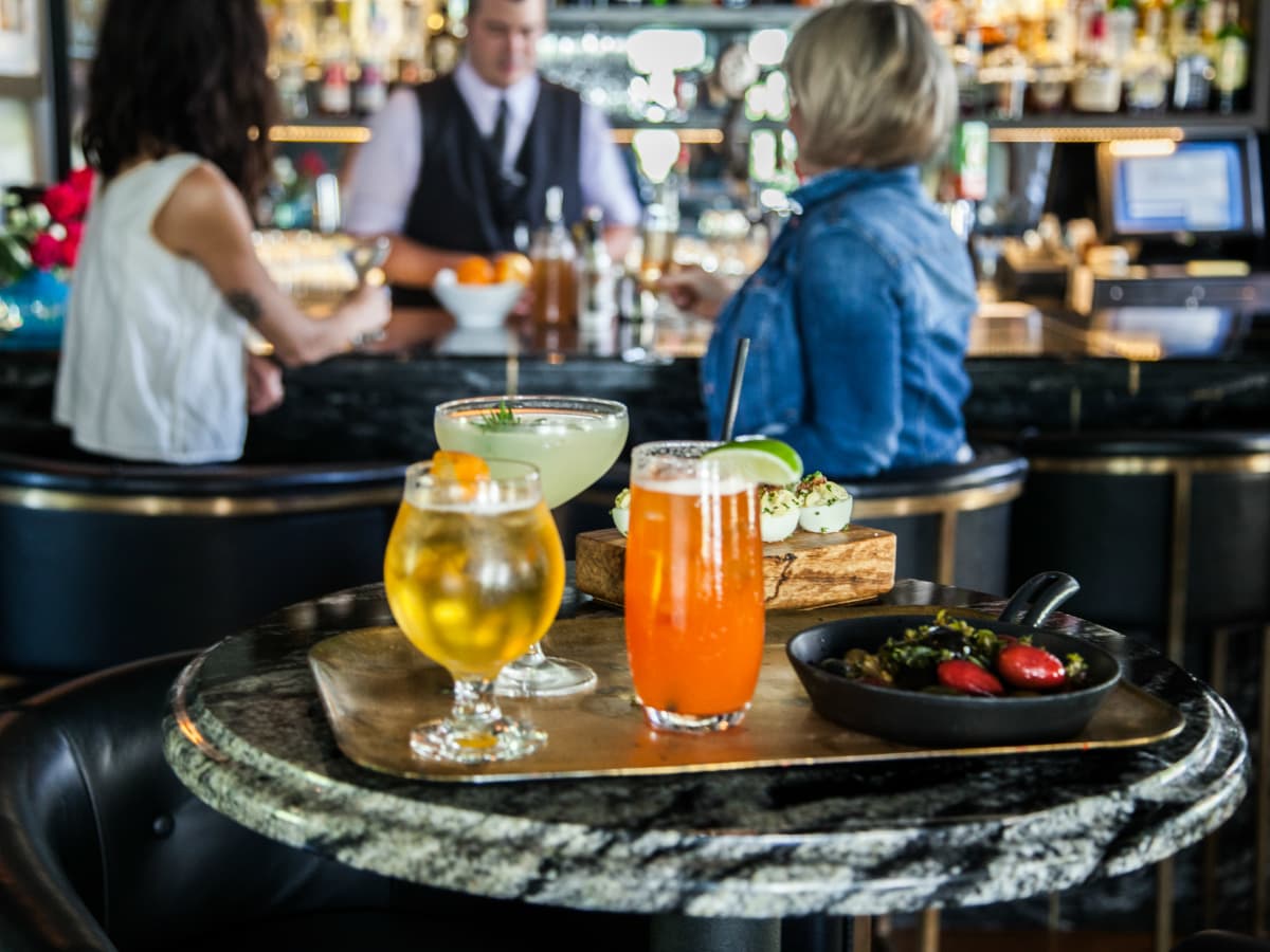 Goodall's Kitchen & Bar Austin restaurant Hotel Ella drinks cocktails2015