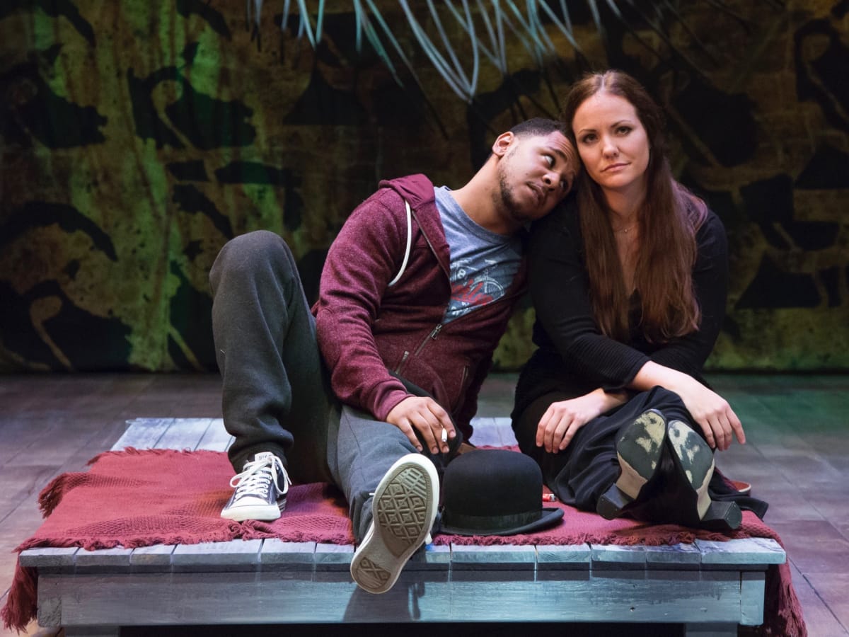 Stages Theatre-Stupid Fucking Bird, Joseph Palmore and Elaine Robinson