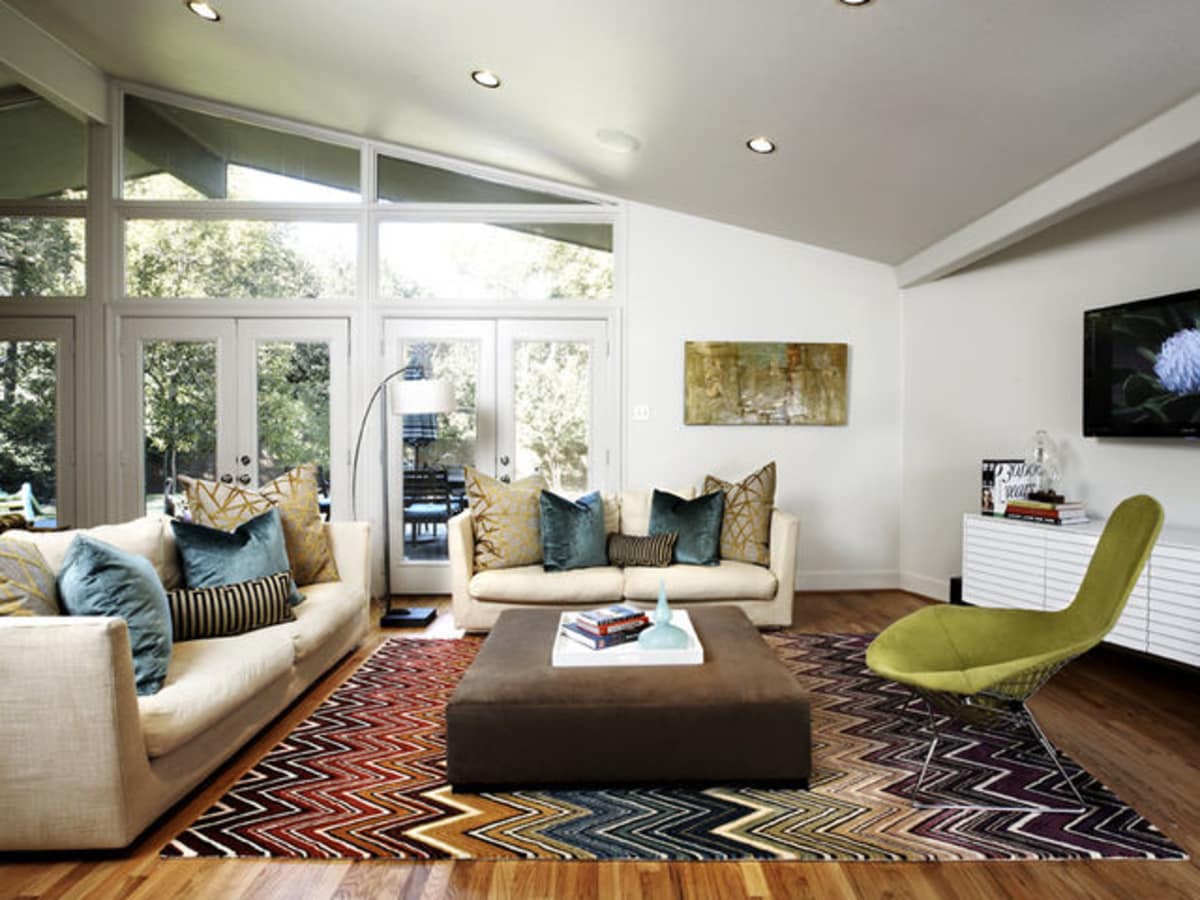 Houzz Dallas midcentury modern house