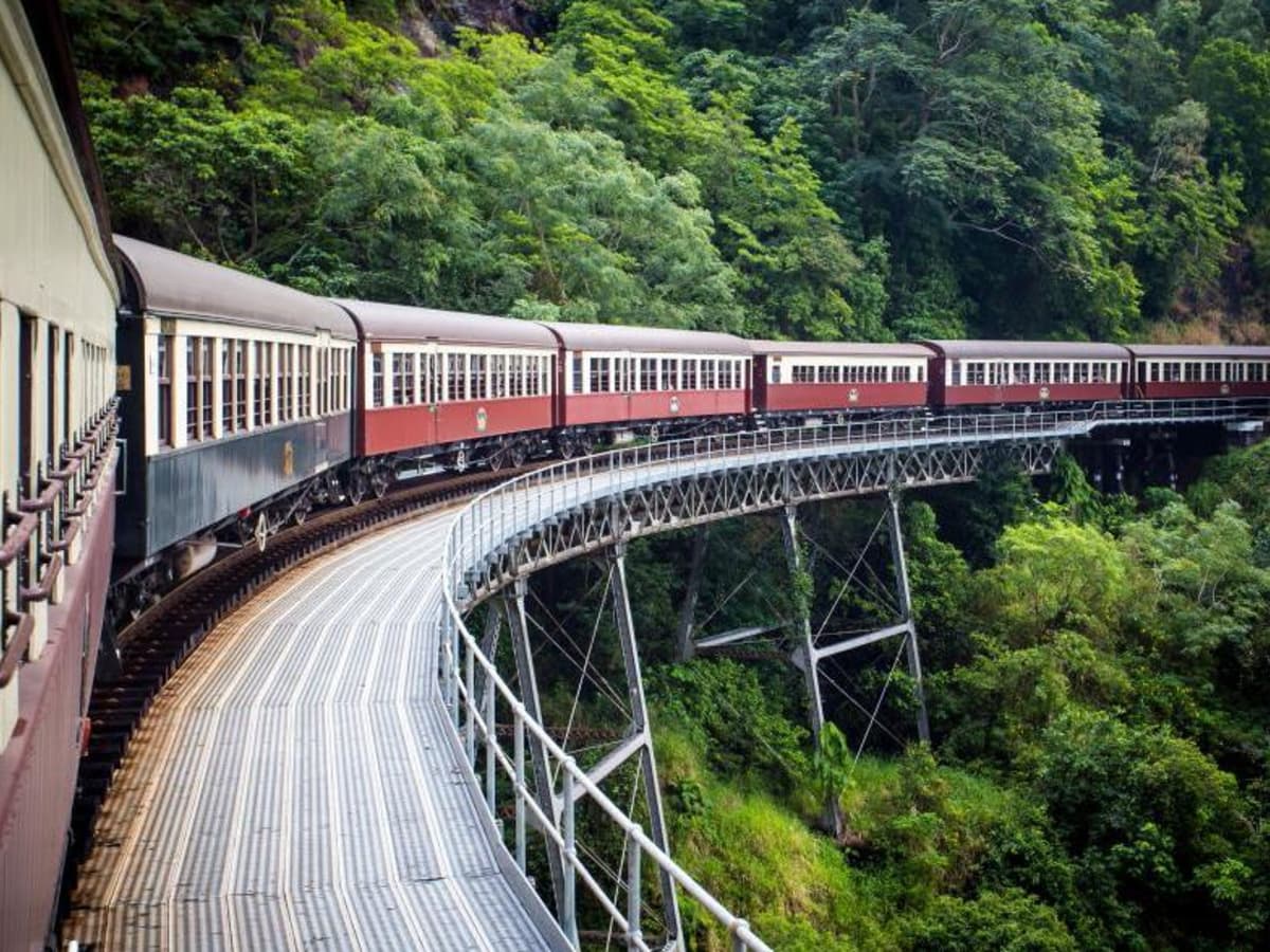best fall travel destinations per National Geographic, September 2017, kuranda railway australia