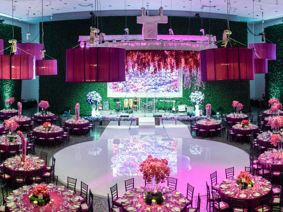 MFAH Grand Gala decor by Richard Flowers