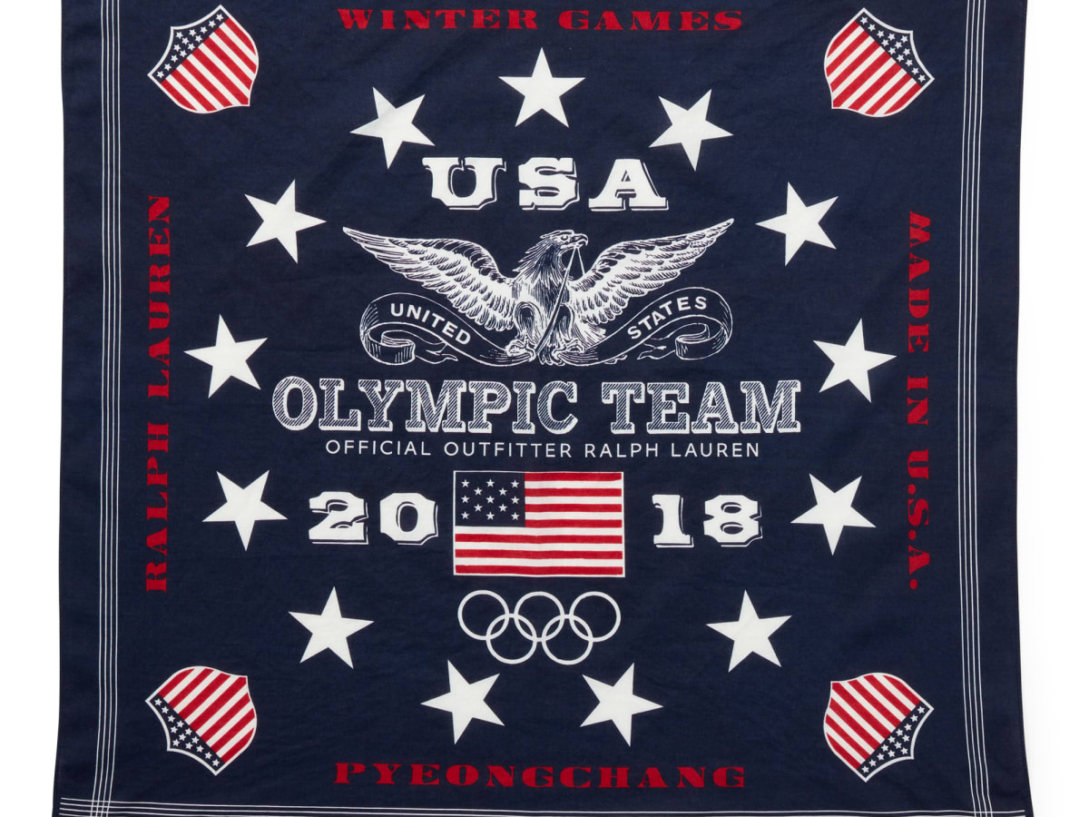 Winter Olympics 2018 closing ceremony outfits Team USA Ralph Lauren bandana