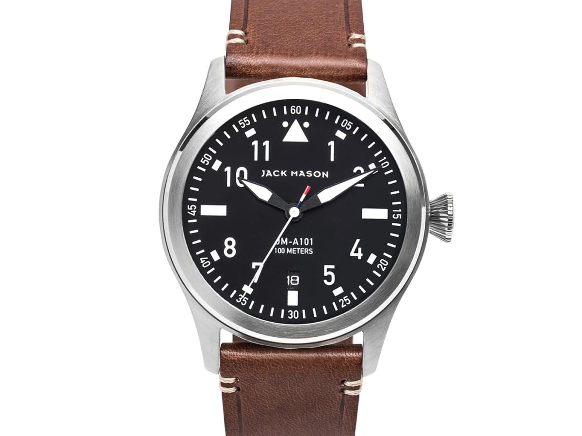 Jack Mason men's aviator watch, Holiday Pop-up 2017