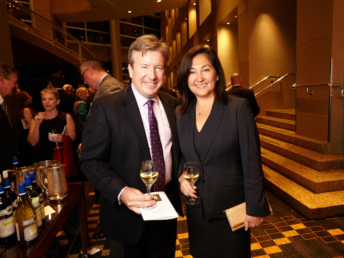 Houston, Bush Library Foundation dinner, November 2017, Paulina McGrath, Jim McGrath