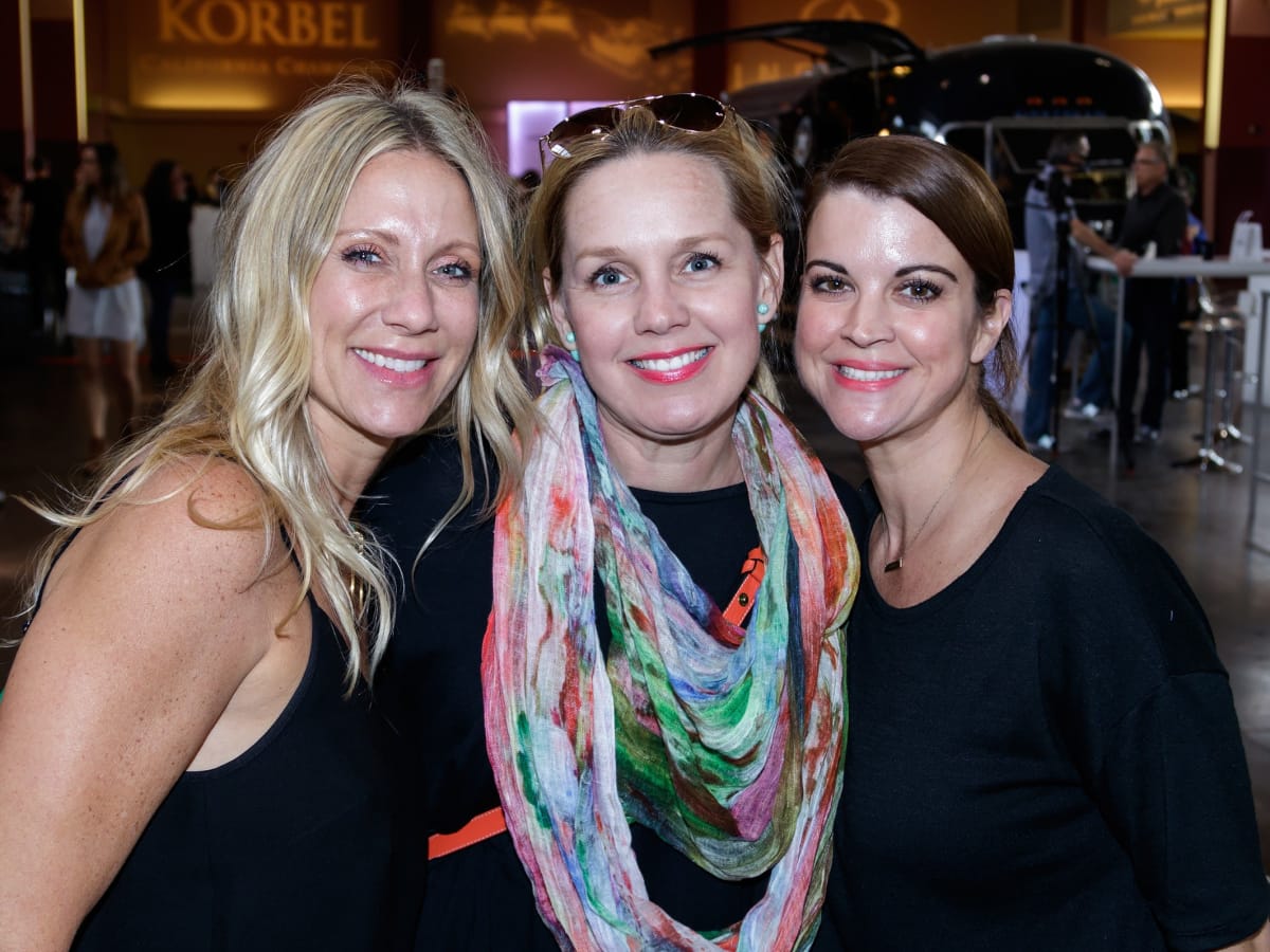 Stephanie Hall, Gitta Black, Meghan Lowrey, CultureMap Holiday Pop-up Shop 2017