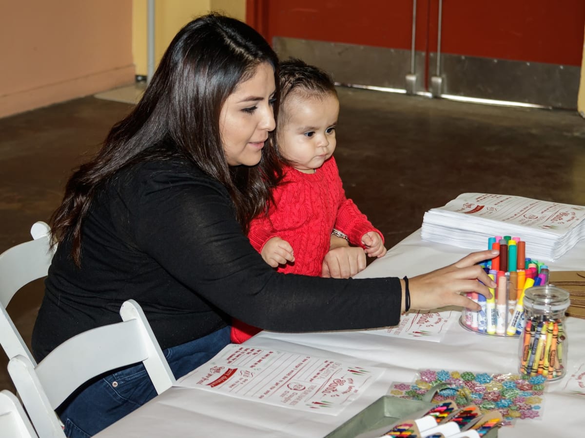 Kids crafts, 2017 CultureMap Holiday Pop-up