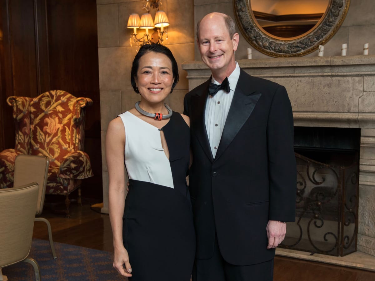 Inprint Poets & Writers Gala 2018:Inprint Ball Chairs Chinhui Juhn and Eddie Allen