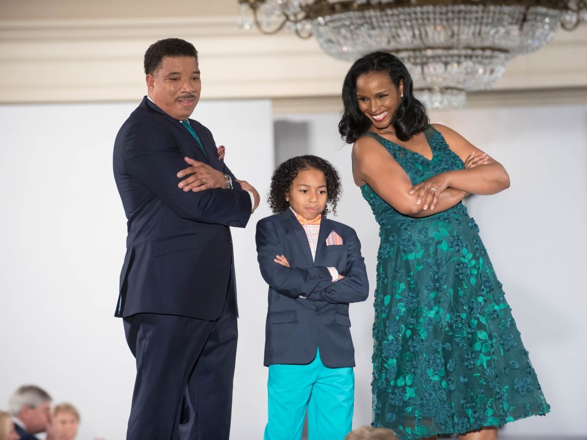 Houston, TCH Celebration of Champions, February 2018, Doug Herron, Makai Brooks, Winell Herron