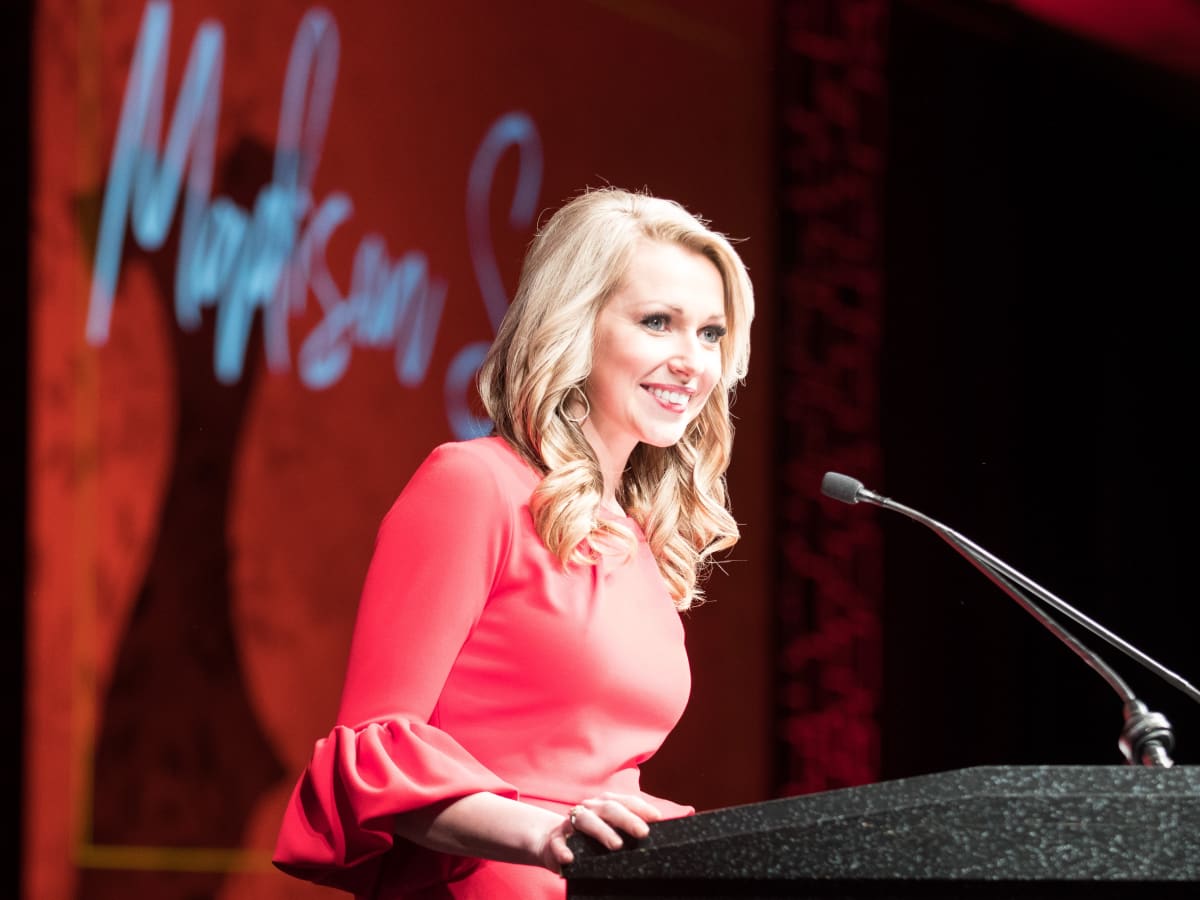 Madison Sawyer, CBS 11, Go Red 2018 Fort Worth