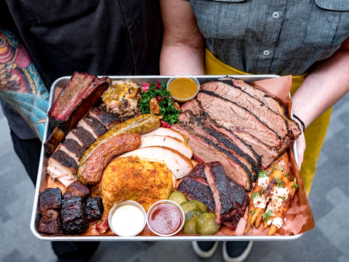 Feges BBQ Erin Patrick Feges barbecue tray