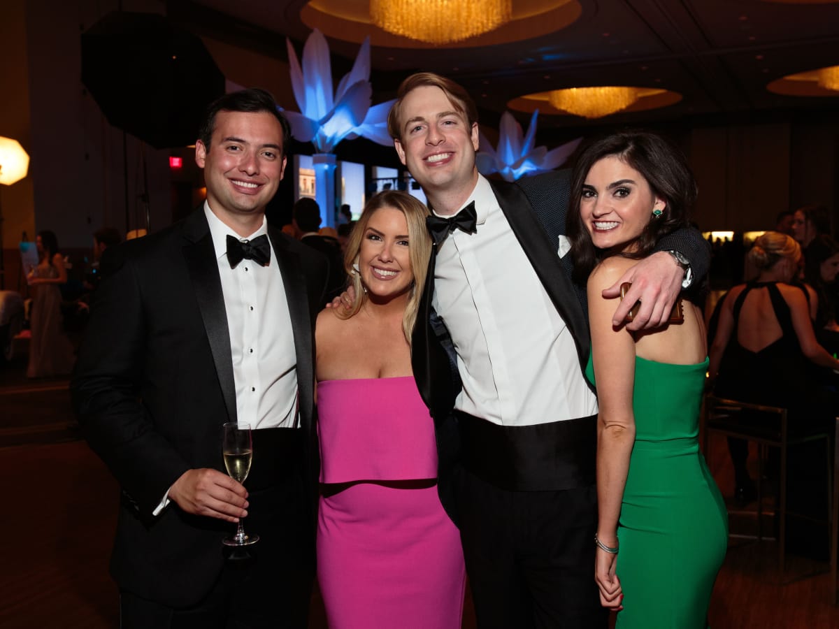 Andrew Fiero IV, Mary Alice Thompson, Austin Clinkscales, Mackenzie Howey, Slipper Club Havana Nights 2018